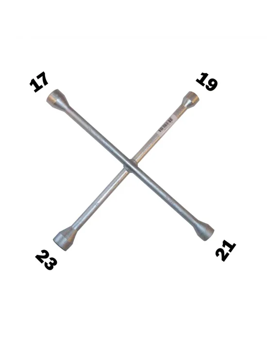 439lü Artı Bijon Anahtarı - Tek Anahtar İle 4 Farklı Jant Somunu Sökün