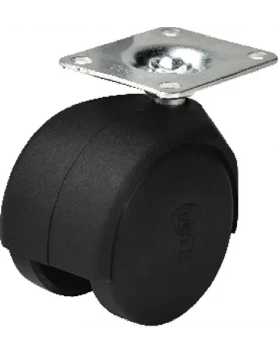 404 - Plastik Küçük Tablalı Tekerlek 4 Adet