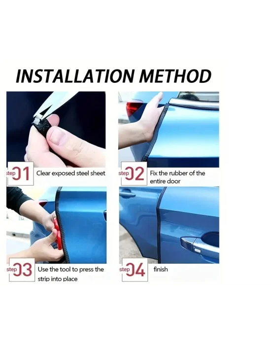 5 Metrelik Araba Kapı Kenar Koruma Şeridi Rulosu