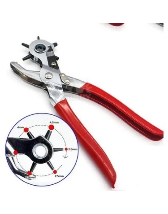 6 Farklı Boyutta Kemer Delme Pensesi Kemer Delici