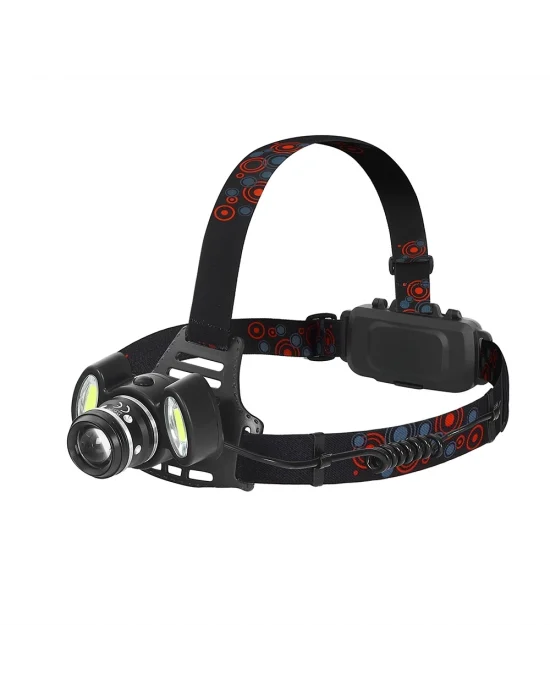 6000 Lümen 3 Başlık Şarjlı Kafa Lambası  Wt-630