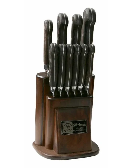 61500ym - Sürmene Yöresel Mutfak Bıçağı Seti - 10 Lu Set