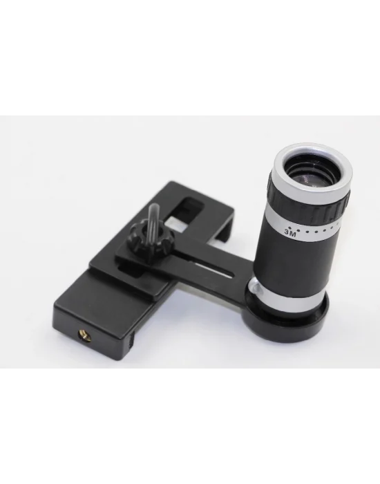 8x18 Zoom Teleskop Telefon Kamera Lensi Mini El Dürbünü