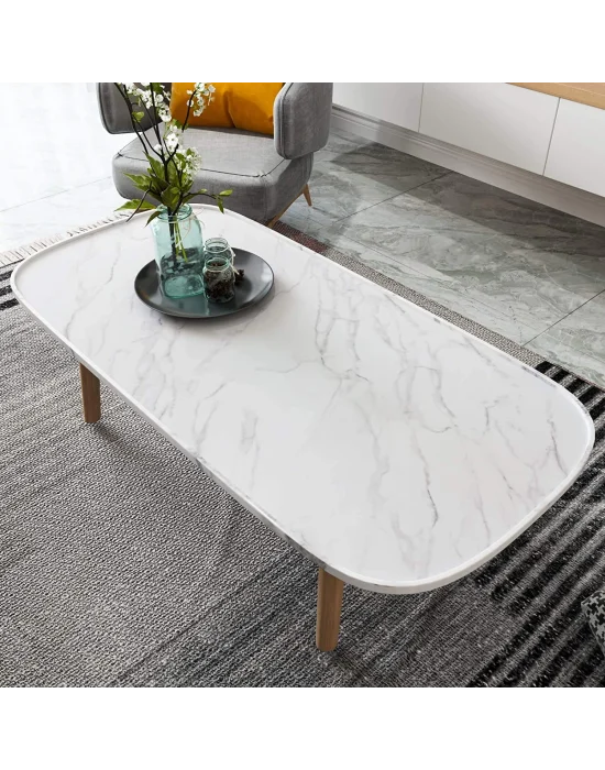 Açık Mermer Desenli Yapışkanlı Kaplama Kağıdı  Büyük Boy 5 Metre