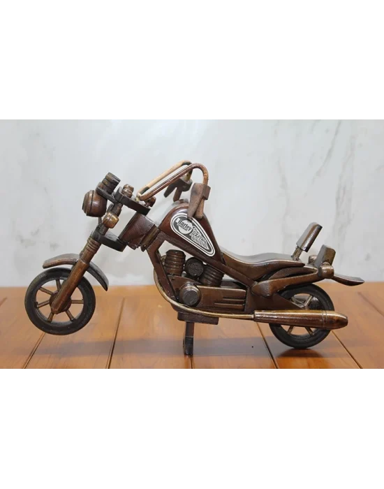 Ahşap Harley Motor Orta Boy L