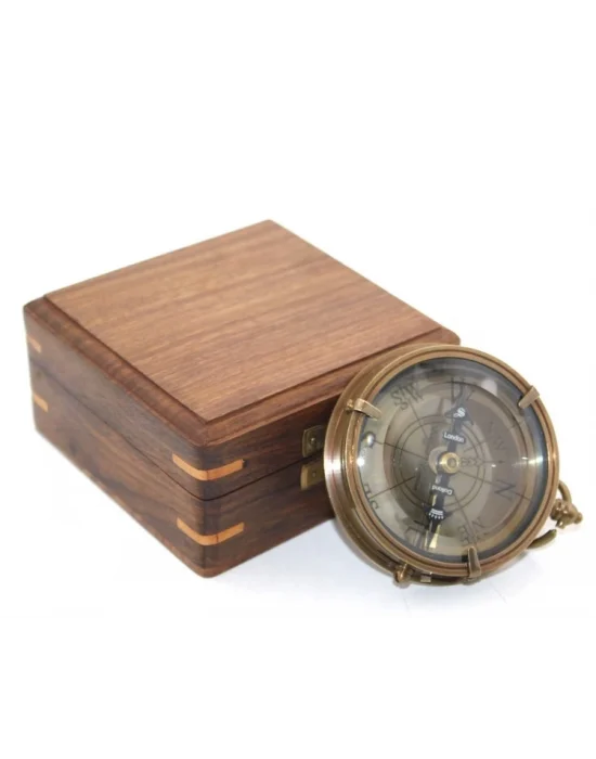 Ahşap Kutulu Pusula Ksk2081