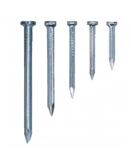 Beyaz Kanallı Çelik Beton Çivisi 5x70 100