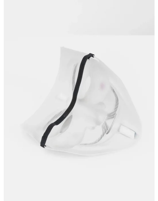 Beyaz Renk Pembe Yanaklı İthal V For Vendetta Maskesi