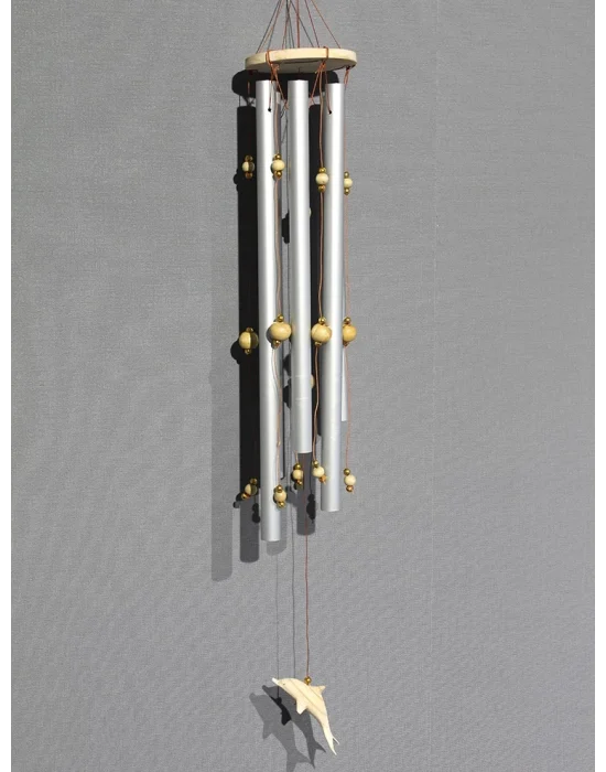 Boncuklu Metal Rüzgar Çanı 3dıarta-29