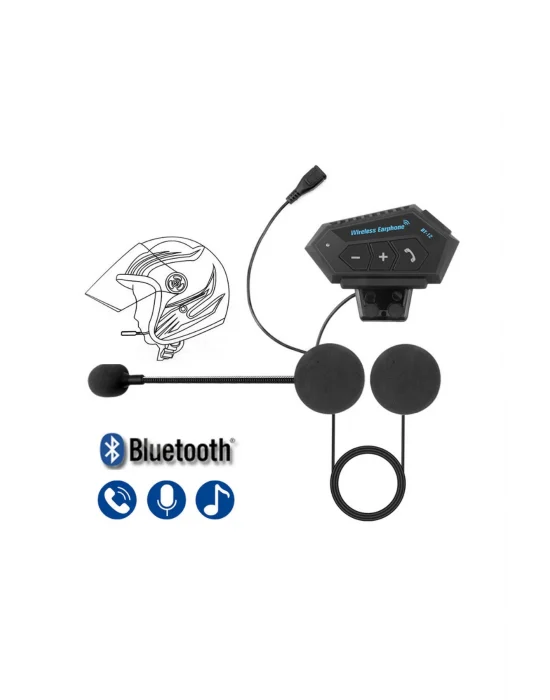 Bt12 Kask Kulaklık Bluetooth Motosiklet Kulaklık Interkom Motorsiklet Kulaklık