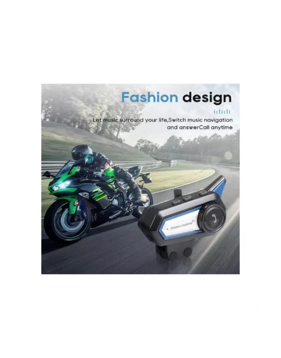 Bt31 Kask Kulaklık Bluetooth 5.0 Motosiklet Interkom Su Geçirmez Kablosuz Kulaklık