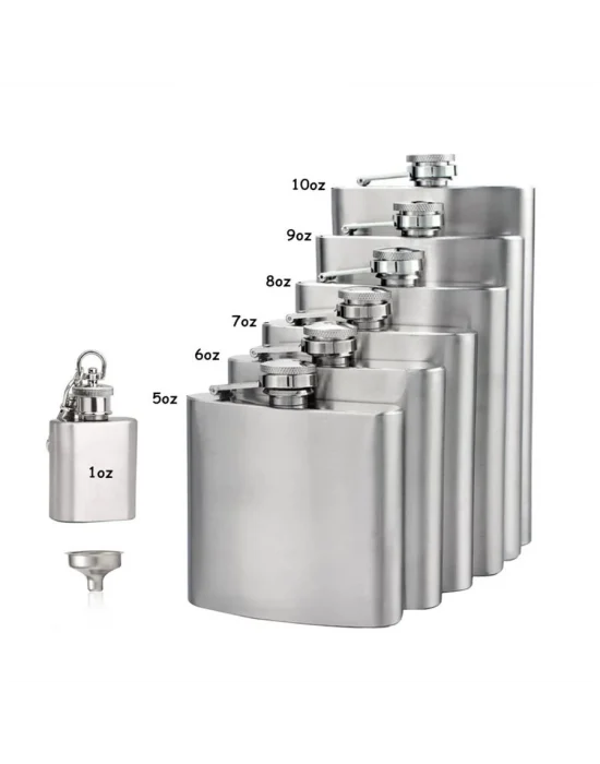 Çelik 5 Oz 147 Ml İçki Matarası