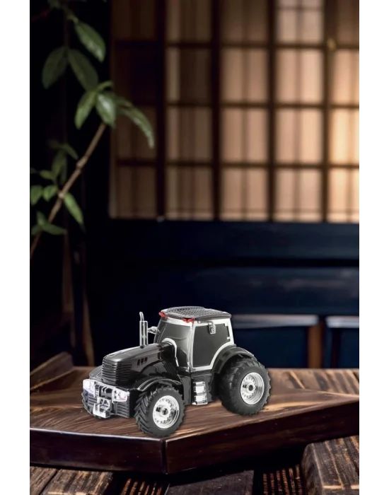 D42 Siyah Traktör Tasarım Usb/fm Radyo Bluetooth Hoparlör Speaker