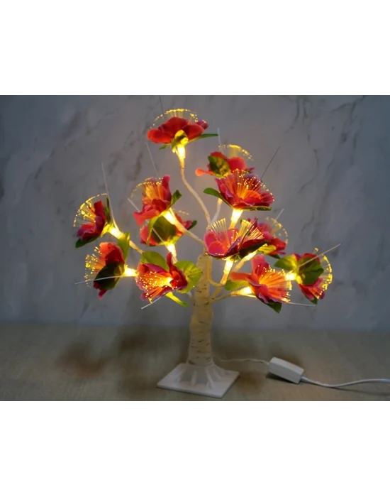 Dekoratif Ledli Çiçek Alk1734