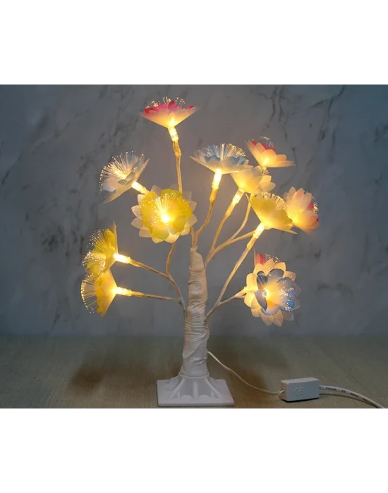 Dekoratif Ledli Çiçek Alk1735