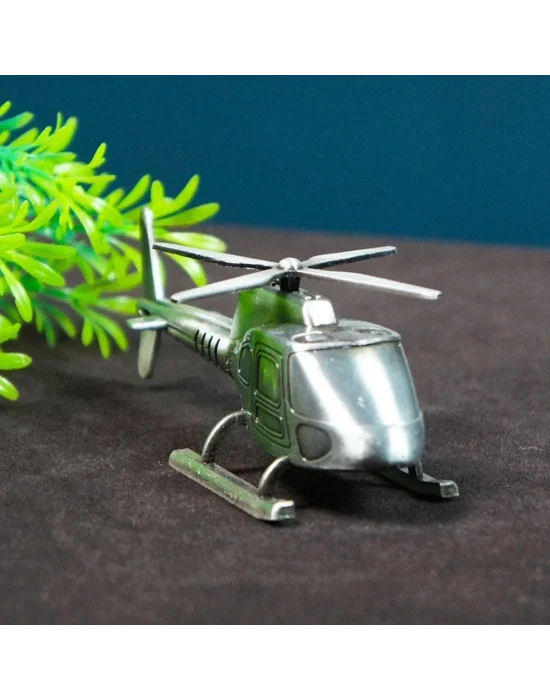 Dekoratif Metal Helikopter