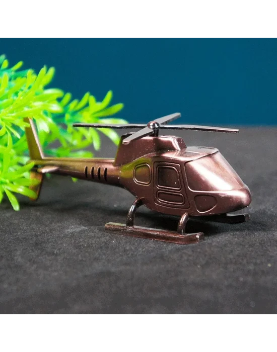 Dekoratif Metal Helikopter