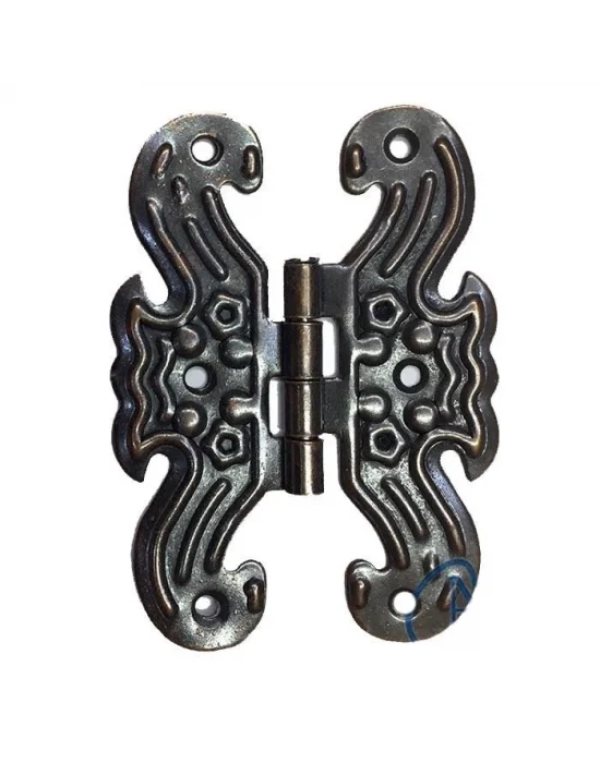 Dekoratif, Sac Kelebek Menteşe - Büyük, Eskitme, 100 Adet