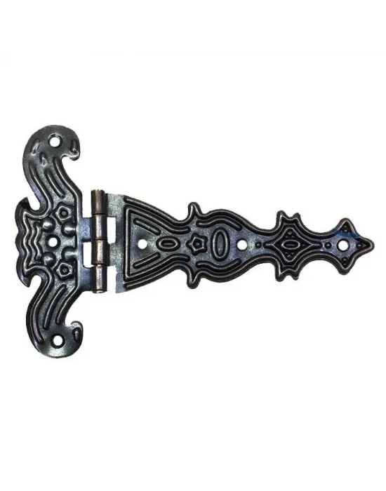 Dekoratif, Sac Tek Kuyruklu Menteşe - 69x102 Mm, Büyük, Eskitme, 100 Adet