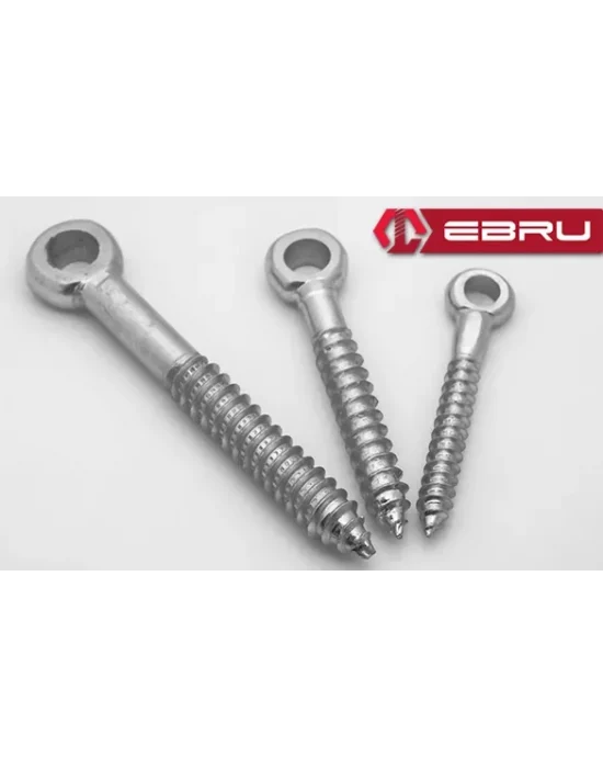 Delikli, Gözlü Vida 10 - 5 Adet