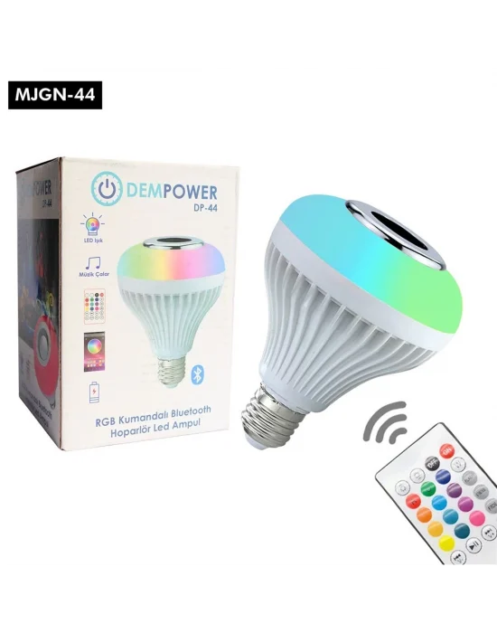 Dempower Müzikli Bluetooth Ampul