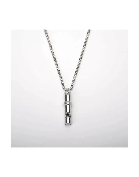 Deprem Düdüğü Çelik Kolye