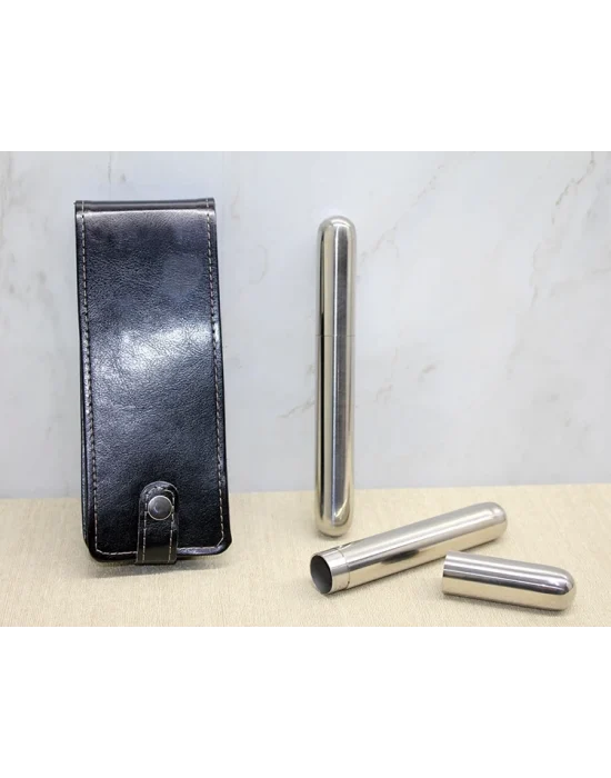 Deri Kılıflı İkili Paslanmaz Çelik  Tüpü Alk3890