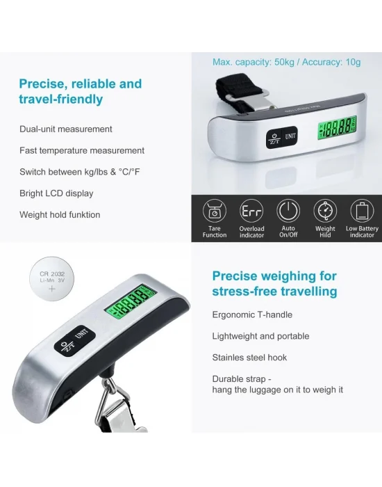 Elektronik El Bagaj - Valiz Tartısı , Bavul Kantarı