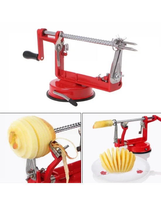 Elma Soyma Ve Dilimleme Makinesi Çelik