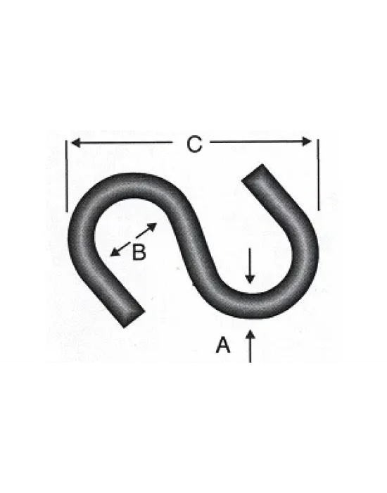 Es - S Kanca 3,25x70 - 100 Adet