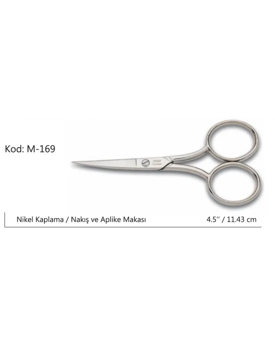 Europe Az Kalın Nakış Makası Süper Kalite No:4,5 11,43 Cm