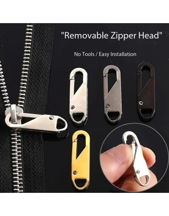 Fermuar Sürgüsü Başlığı , Yedeği