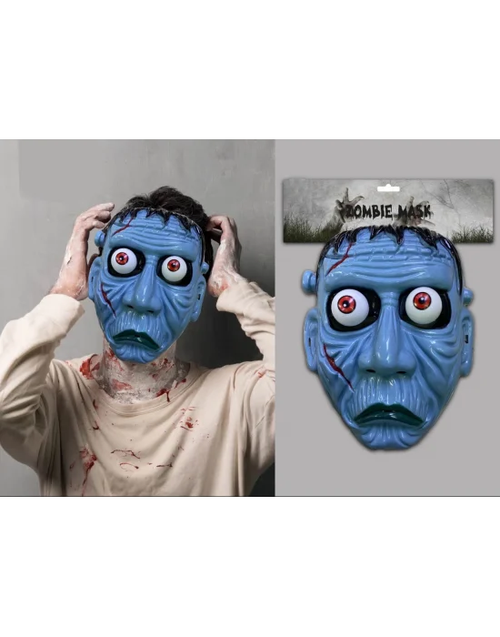 Frankenstein Temalı Sallanan Oynar Gözlü Maske