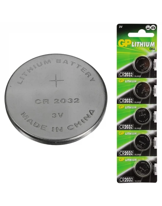 Gp Cr2032 Lityum.pil 5 Li Paket