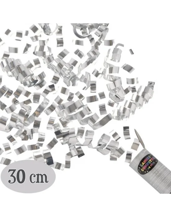 Gümüş Renk Konfeti 30 Cm