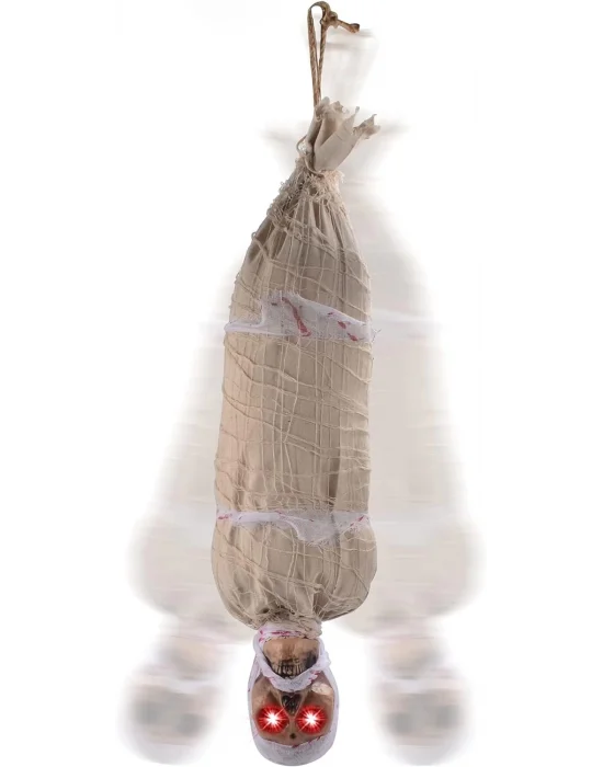 Halloween Sensörlü Işıklı Hareketli Mumya 25x75 Cm