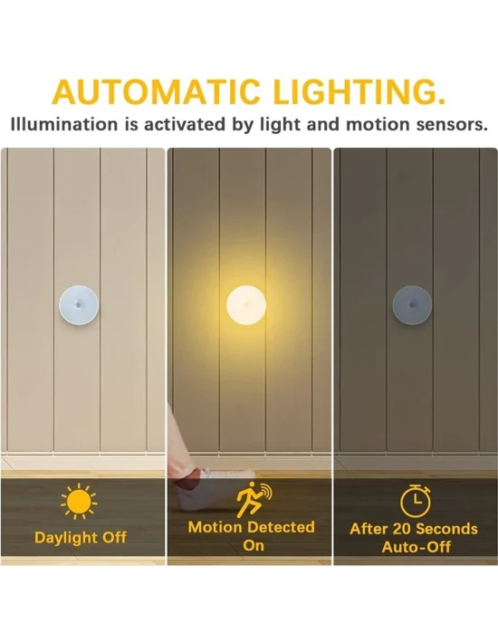 Hareket Sensörlü Led Lamba