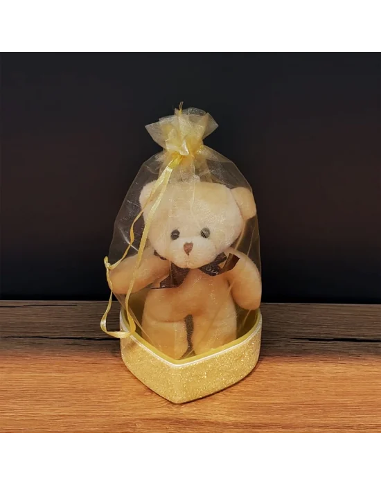 Hediyelik Kese İçinde Ayıcık