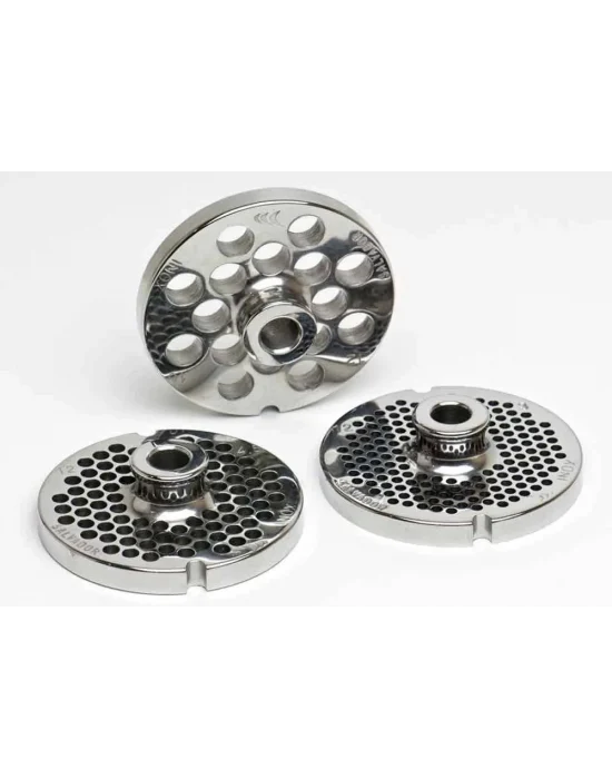 İnox Paslanmaz Kıyma Makinesi Aynası, Ağızı 12 No - 4 Mm