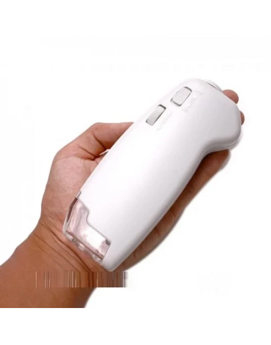 Işıklandırılmış Mini 100x Mikroskop Mg100812