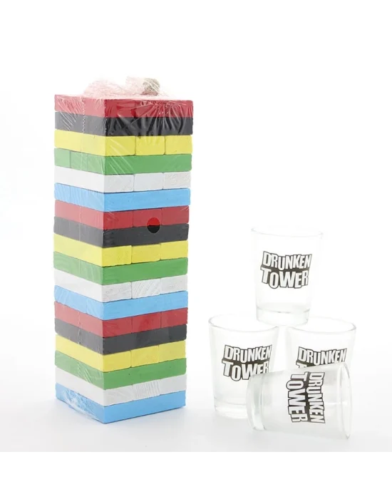 Jenga Shot Bardak Oyunu Alk1493
