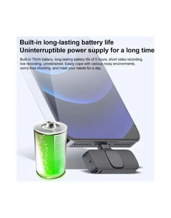 K9 2’li Lightning Kablosuz Yaka Mikrofonu