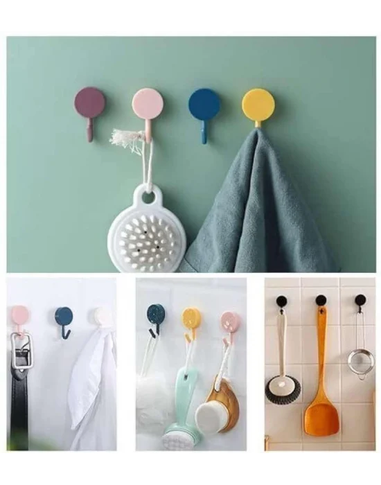 Kendinden Yapışkanlı Renkli Duvar Askısı