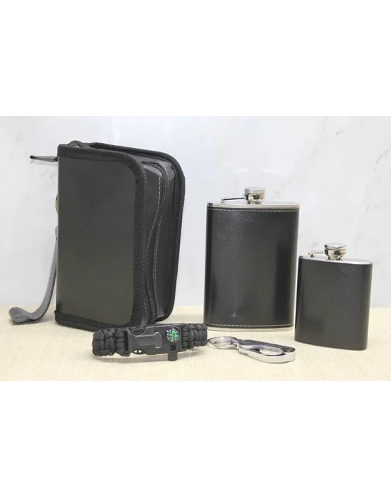 Kılıflı 2li Matara Seti Alk3941