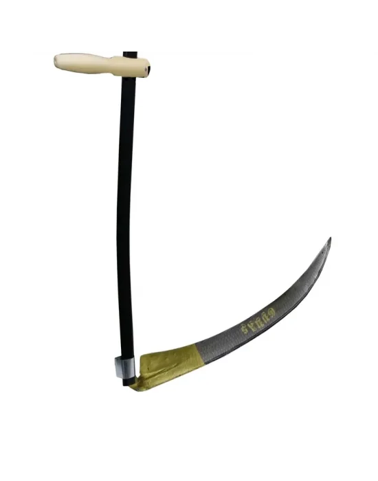 Komple Tırpan - Metal Saplı 6 Parça Set - Ahşap Elcik 60 Cm