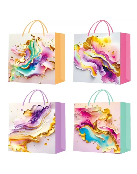 Küçük Boy İpli Karton Çanta