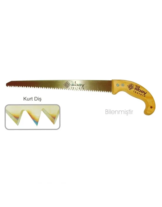 Kurt Diş Bağ Testere 35 Cm - Ahşap Sap