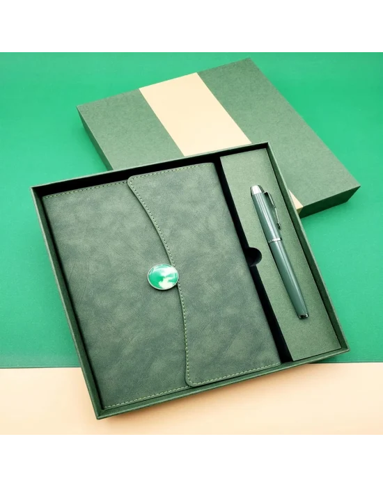 Kutulu Defter Kalem Set