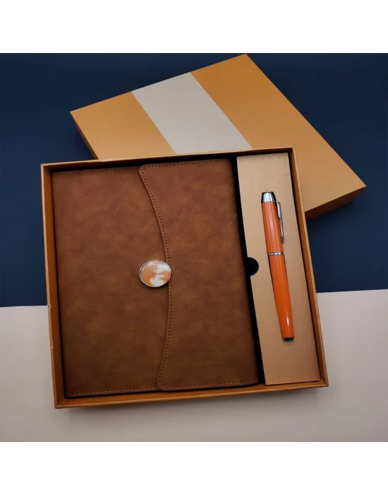 Kutulu Defter Kalem Set