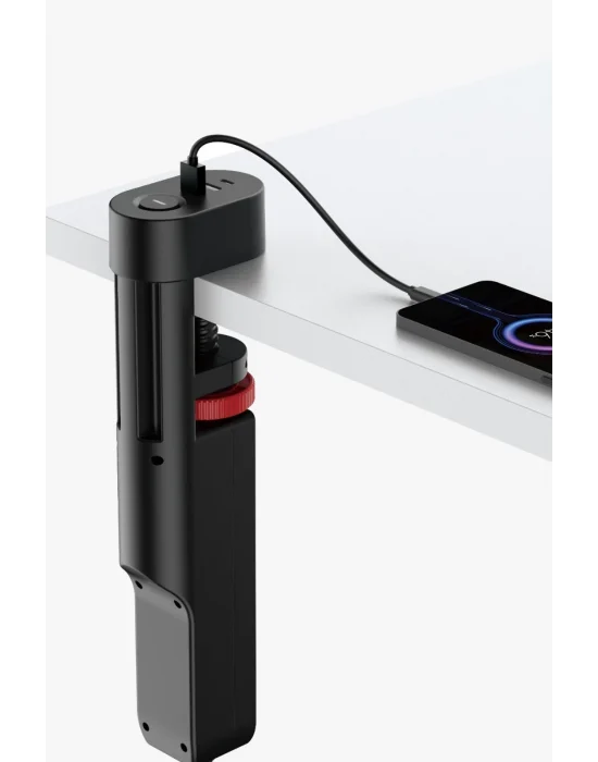 Masa Tipi Pd20w Akım Korumalı 3’lü Priz 2xusb 1xtype-c Girişli Kablolu Priz Ftr19